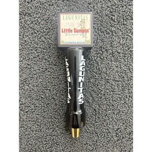 Lagunitas Little Sumpin' Sumpin' Ale Beer Tap Handle Knob Black Breweriana